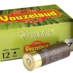 Cartouches Vouzelaud Complice 65 Cal. 12 65 bte de 10