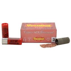 Cartouches Vouzelaud Copper ACP Greenwad Tube plastique Cal. 12 67 bte de 10