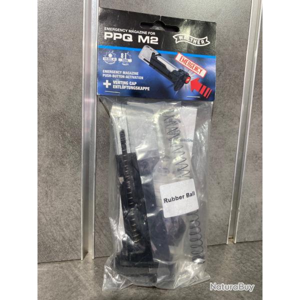 Chargeur "Urgence" pour pistolet T4E WALTHER PPQ M2 calibre 43