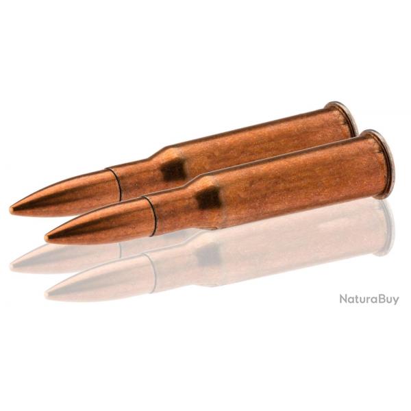 Munitions 7.62x54R FMJ Berdan par 250 7.62 x 54 Russian bte de 250