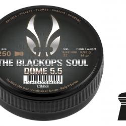 Plombs The Black Ops Soul DOME Cal 5.5 bte de 250