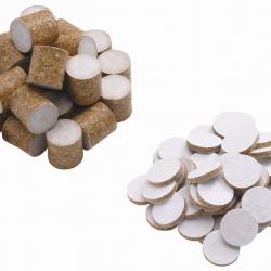 Set de 200 bourres en liège cal. 20 PN