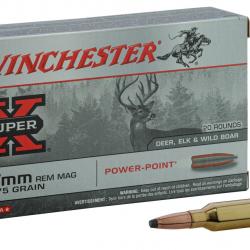 Winchester cal. 7 mm Rem Mag 175gr Power point bte de 20