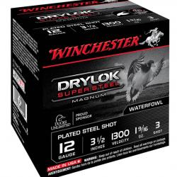 Winchester Drylock Acier nickelé - Cal.12/70 N°4 bte de 25