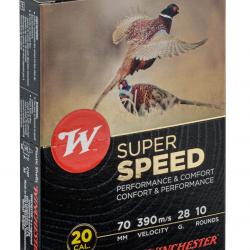Winchester Super Speed G2 - calibres 20/70 N°4 bte de 10