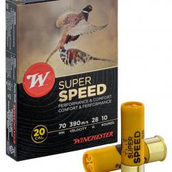 Winchester Super Speed G2 - calibres 20/70 N°6 bte de 10