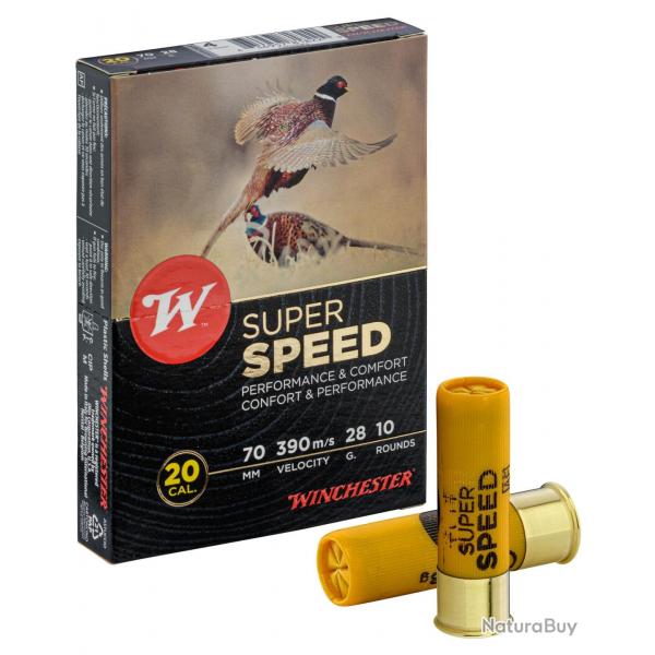Winchester Super Speed G2 - calibres 20/70 N6 bte de 10