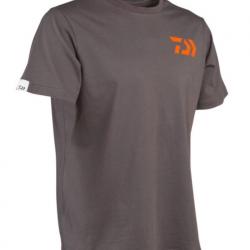 Daiwa Tee Shirt Gris Orange Taille M