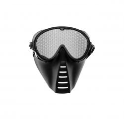 MASQUE AVEC GRILLE TAILLE MOYENNE NOIR "ASG"