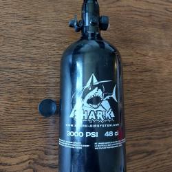 Bouteille paintball 3000psi 0,8L