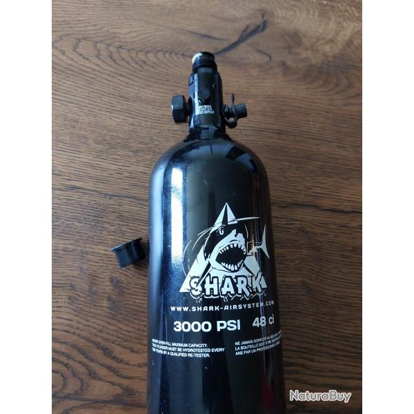Bouteille paintball 3000psi 0,8L shark