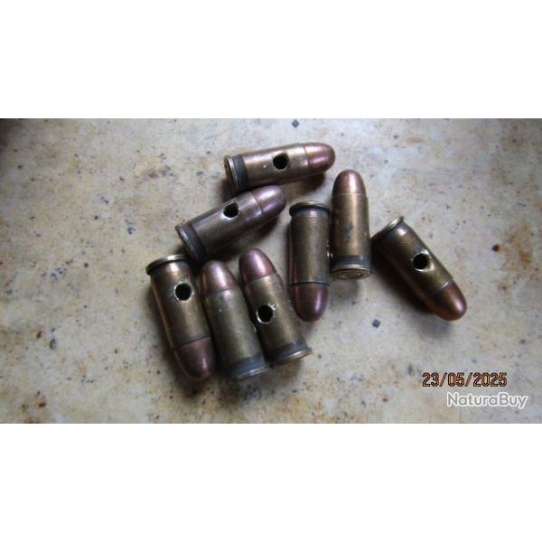 8 mun guerre Indochine 1951 rglementaire militaire 7.65 32 acp neutra perces percutes Algrie