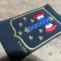 soutien au maréchal Pétain baton Vichy tissée WW2 chef état français collaboration insigne politique