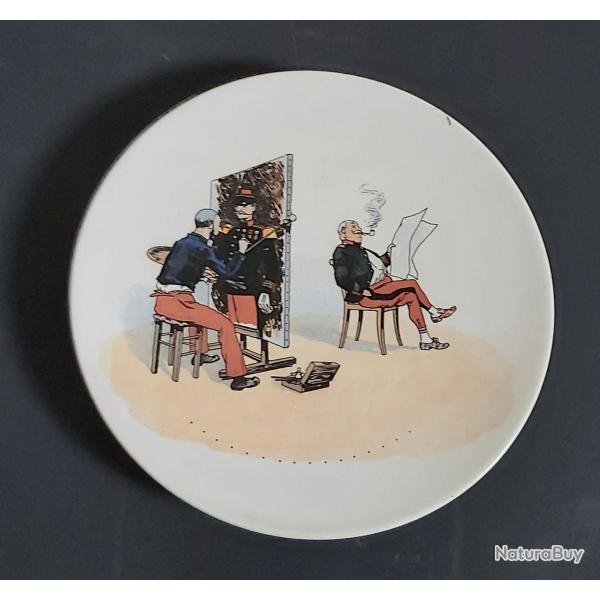 ASSIETTE MILITAIRE DE COLLECTION