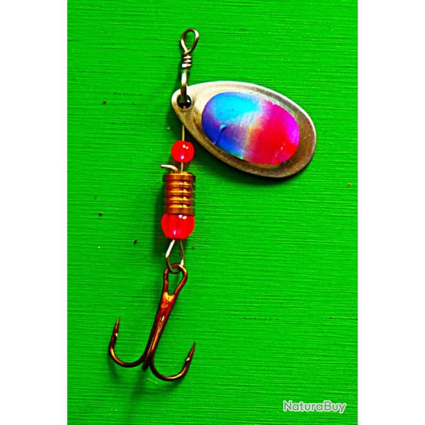 Cuiller tournante pour tuites, perches et autres carnassiers - 3.5 gr - CT-M1