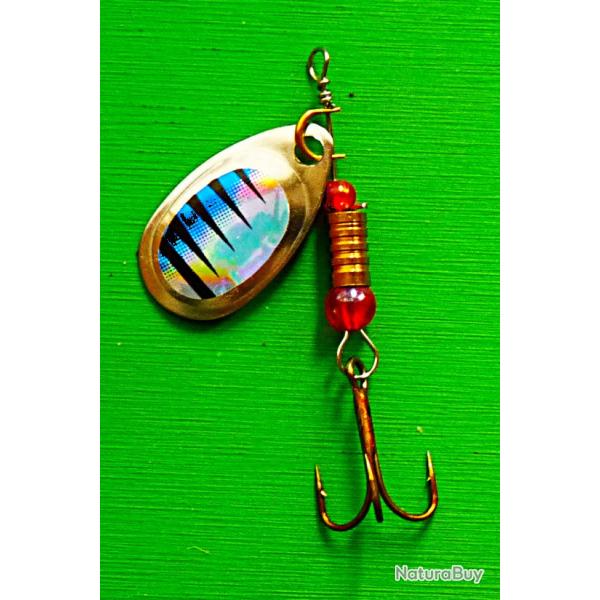 Cuiller tournante pour tuites, perches et autres carnassiers - 3.15 gr - CT-M2