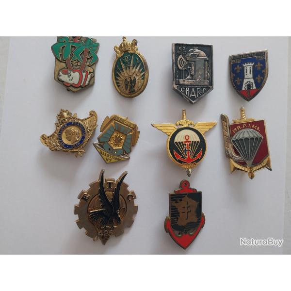 lot de 10 pucelles arme francaise