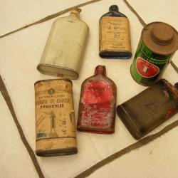 boîtes de poudre