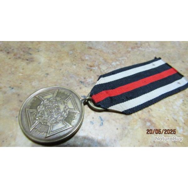 mdaille Prusse commmorative guerre 1870 1871 Franco Prussienne