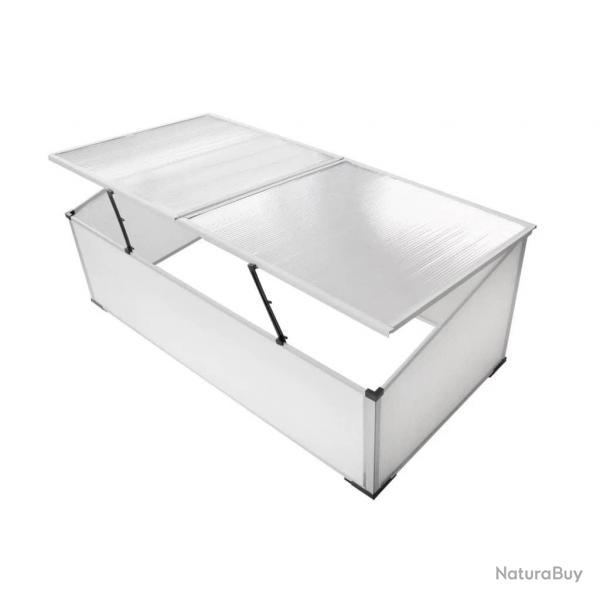 Serre froide  2 couvercles 110x55x41 cm
