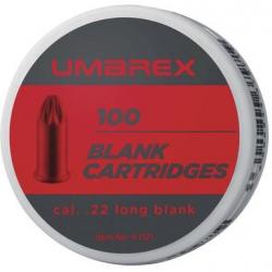 Cartouche à blanc Umarex cal.22 long blank boîte de 100