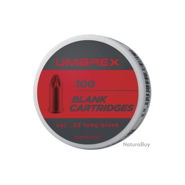 Cartouche  blanc Umarex cal.22 long blank bote de 100