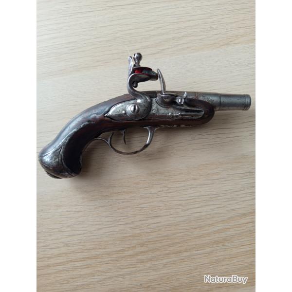 Pistolet  silex franais
