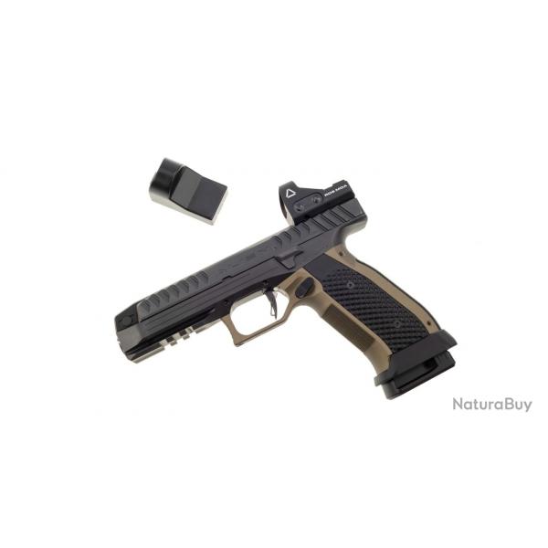 Pistolet Laugo Arms Alien performance 9x19 red dot filet full kit complet