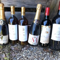 LOT VINS ET CHAMPAHNE 1 MAGNUM BORDEAU FIN DE CAVE