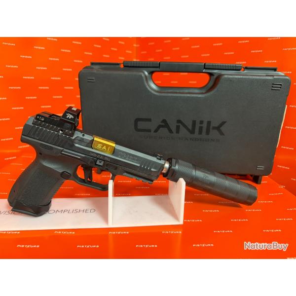 Pistolet CANIK TP9 ELITE COMBAT 9X19 + POINT ROUGE MECANIK + RDS MECANIK