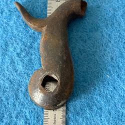 CHIEN  RÉGLEMENTAIRE  DE FUSIL A PERCUSSION 19 ÈME