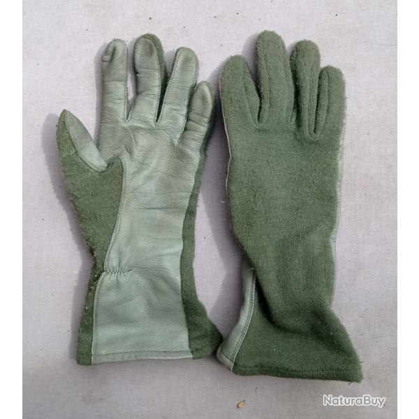 Paire de gants Nomex US ORIGINALE GS/FRP-1 Summer Flying Gloves reconstitution Vietnam  Pas courant