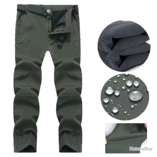 Pantalon de randonne 1sans rserve Pantalon chaud impermable intrieur doubl !