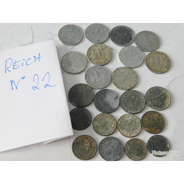 LOT reichsmark mark deutsches DEUTCHE reich allemand reichspfennig pfennig ALLEMAGNE aigle EAGLE