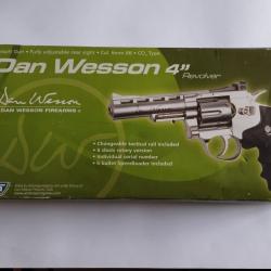 Dan Wesson 4'' pouces 6 mm airsoft CO2 full métal prêt à tirer
