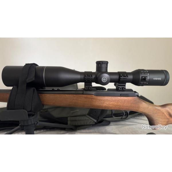 HAWKE SIDEWINDER 30 FFP 6-24x56 Half Mil Mrad "Premier Plan Focal"