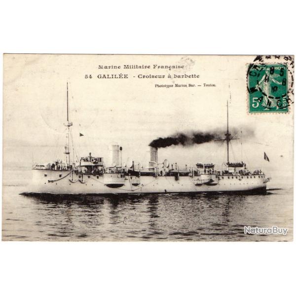 CPA - Marine Militaire Franaise  - GALILE- Croiseur a barbette N1401