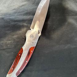 Couteau géant manche en bois