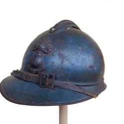 Casque Adrian modèle 15 infanterie coloniale