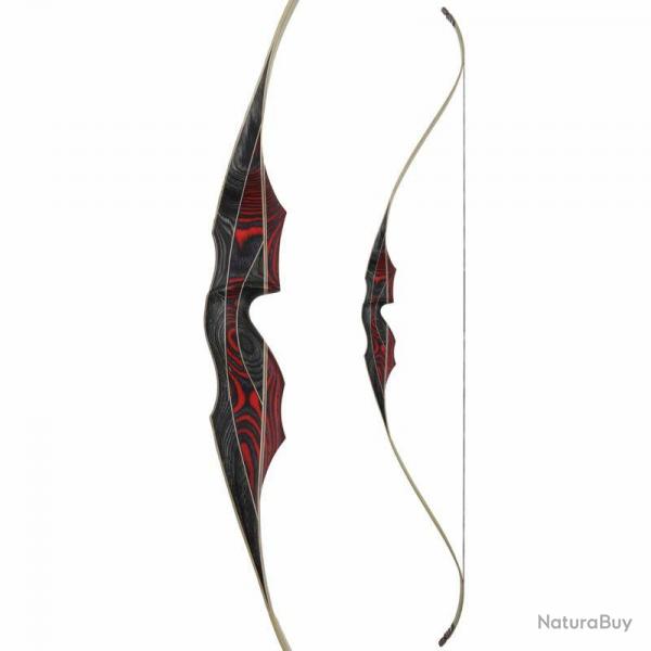 WHITE FEATHER - Fieldbow ACCIPITER 64" ROUGE 30 # RH