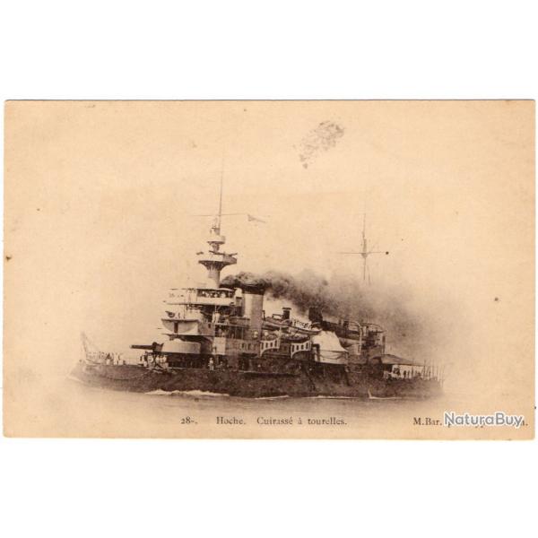 CPA - Marine Militaire - "Hoche" Cuirasse a Tourelles N1352