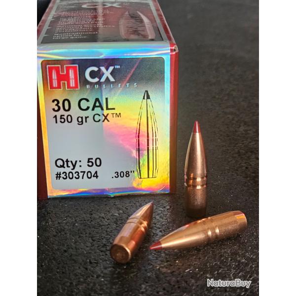 OGIVES HORNADY 150 Grains CX