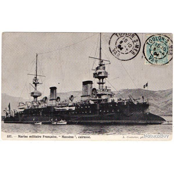 CPA - Marine Militaire Franaise - "Massna " Cuirasse  N1358