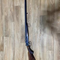 Fusil juxtaposé à platines Brno rifles calibre 12/70 pas de prix de réserve !