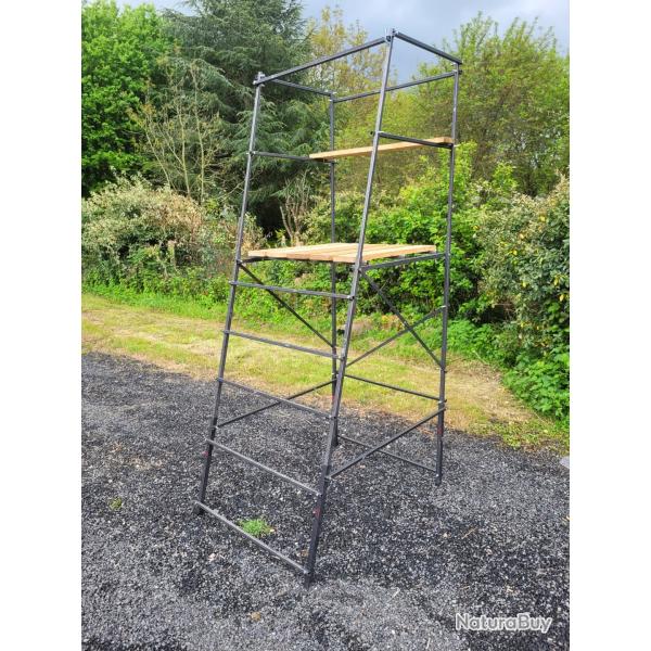 Mirador tubes acier avec plancher Douglass  2m00