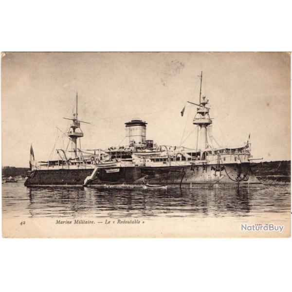 CPA - Marine MILITAIRE -Le Redoutable  N180