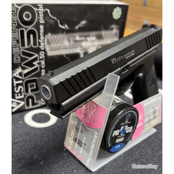 OFFRE NB VESTA DEFENSE PDW50 Calibre 50 CAT-D LIVRAISON OFFERTE + 30 cartouches CO2