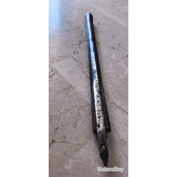 Canon pour fusil  silex 18 sicle