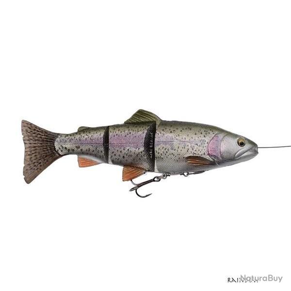 Leurre Souple Savage Gear 4D Line Thru Trout 20cm Rainbow