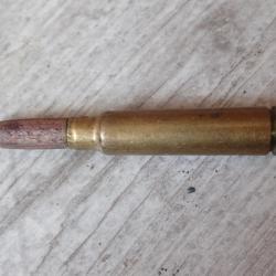 Cartouche, munition tir réduit neutralisée pour Rubin Schmidt 7,5 suisse Ogive bois